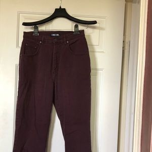 Cherokee Burgundy Jeans